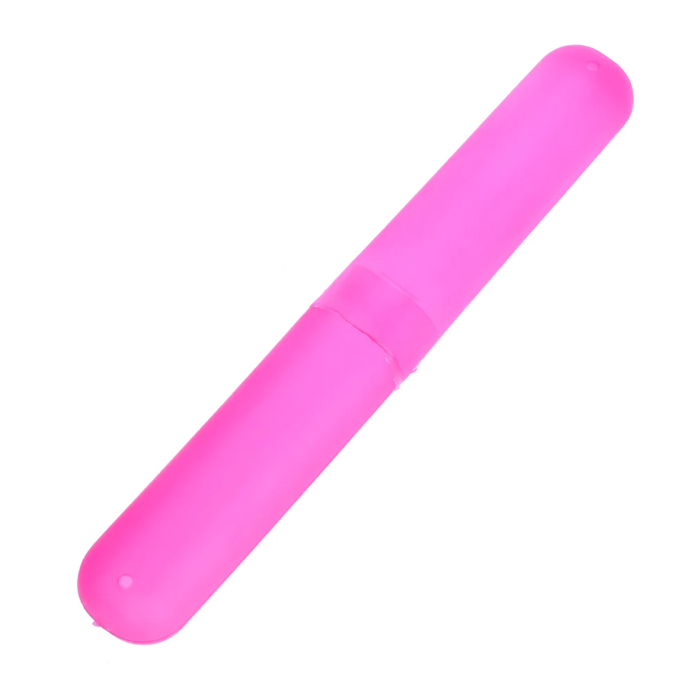 1Pcs Fashion Portable Travel Toothbrush Box Case Plastic Container for Toothbrush Holder Tube Plastic Cover Toothbrush 3
