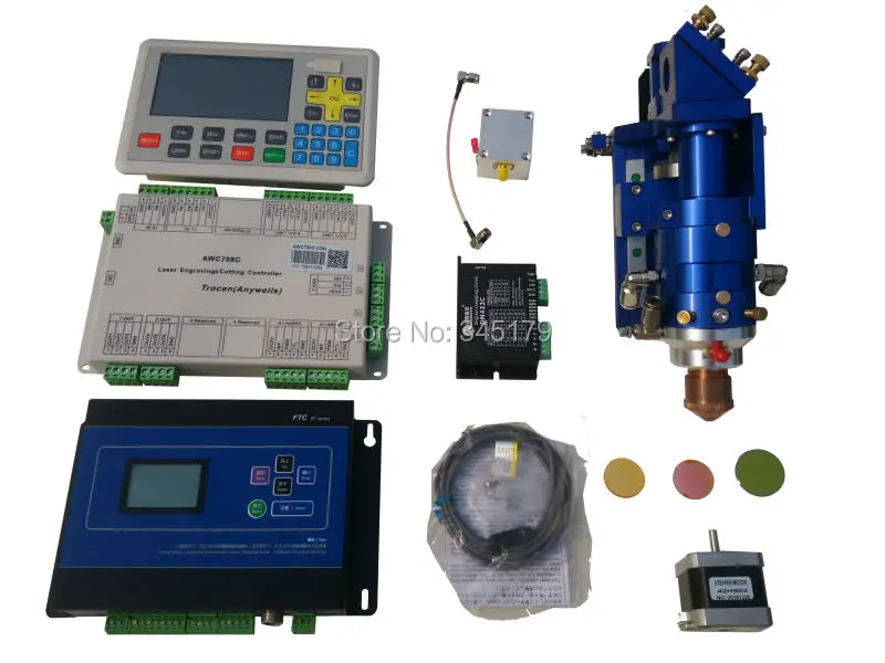 

Automatic Focus AWC708C Co2 laser metal and non metal mixed cutting system ,including laser head controller sensor lens motor