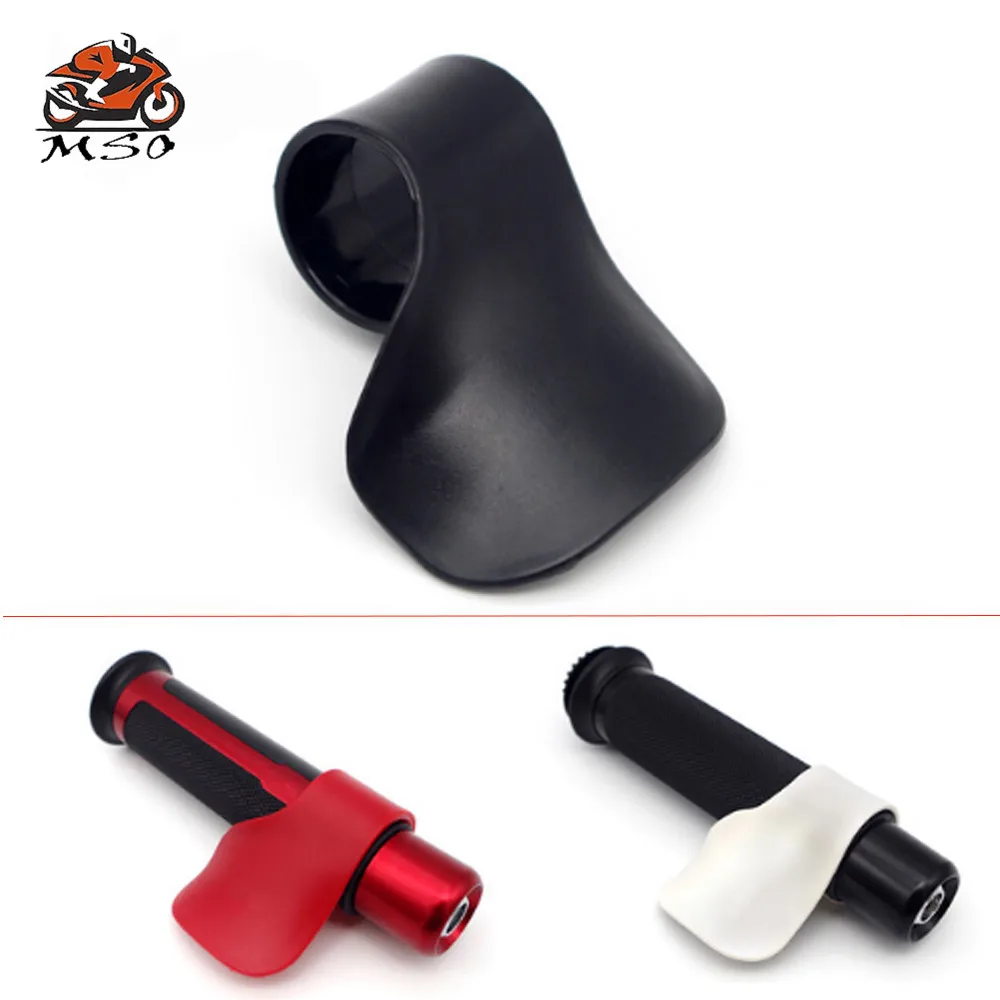 Hot Carbon Fiber Color Motorcycle Throttle Clamp Cruise Aid Control Grips Handlebar Bar Refueling Booster | Автомобили и
