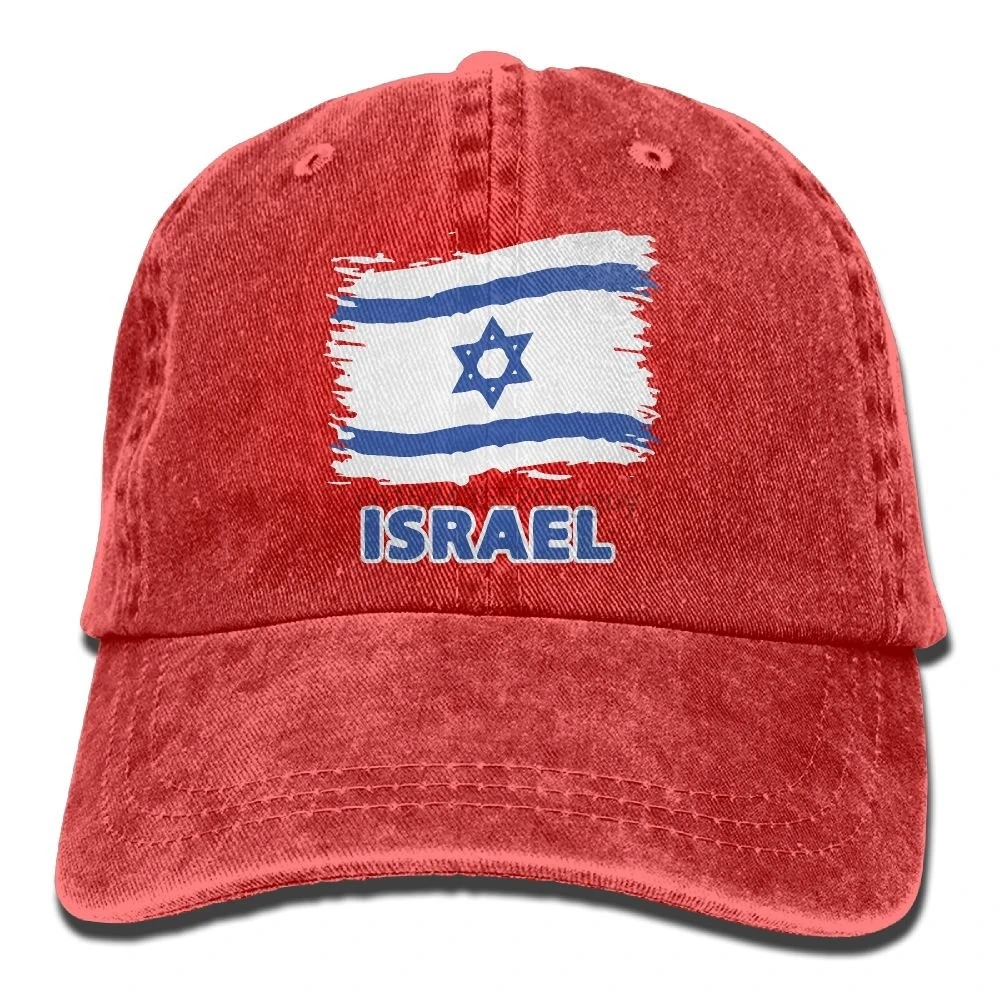 Бейсбольная джинсовая кепка Флаг Израиля бейсболка для мужчин и женщин Casquettes Регулируемая шляпа для папы