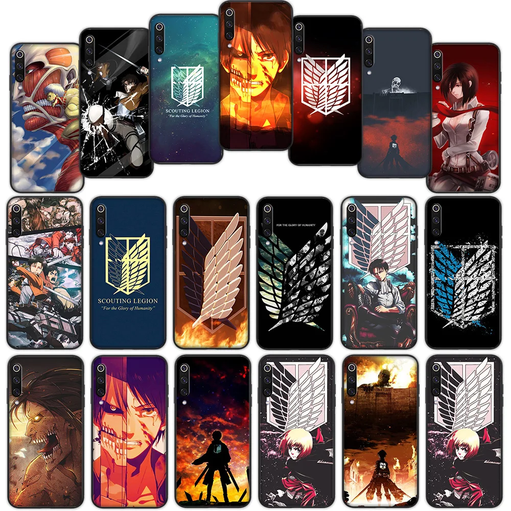

Levi Ackerman Attack on Titan Soft Cover Case for Xiaomi Mi6 Mi9 Mi8 Lite SE A1 A2 Lite Pocophone F1 MAX 3
