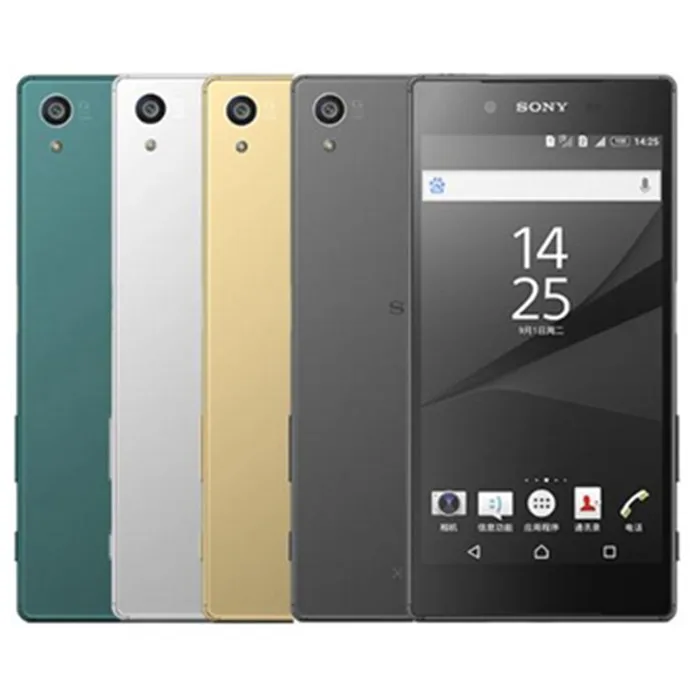 Оригинальный разблокированный Sony Xperia Z5 E6683 4G LTE Восьмиядерный 3 ГБ ОЗУ 32 Гб Две SIM