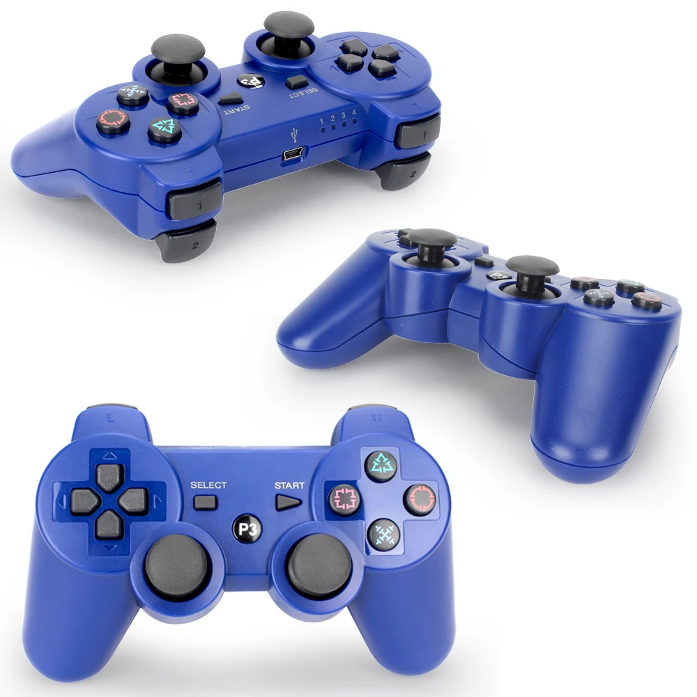 Беспроводной Bluetooth контроллер для sony PS3 геймпад для Play Station 3 джойстик для sony Playstation 3 PC для Dualshock контроллер