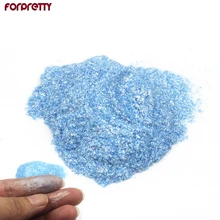 Пудра для погружения ногтей блестящая голографическая пудра Artesanato Pigmento Серебристая пудра пигмент Nagel хром поедатель пыль