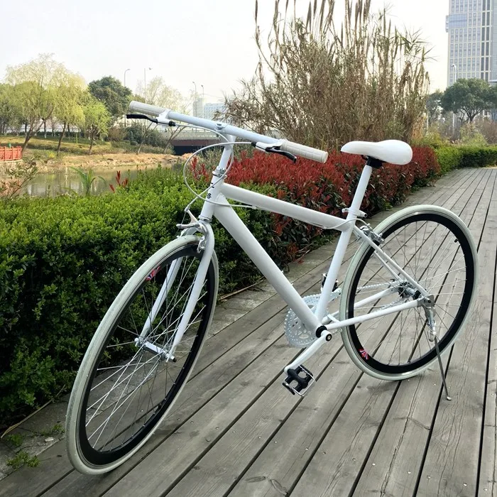 Clearance High quality Aluminum Alloy material 26 inch White Frame Material bike Producers city bike 3