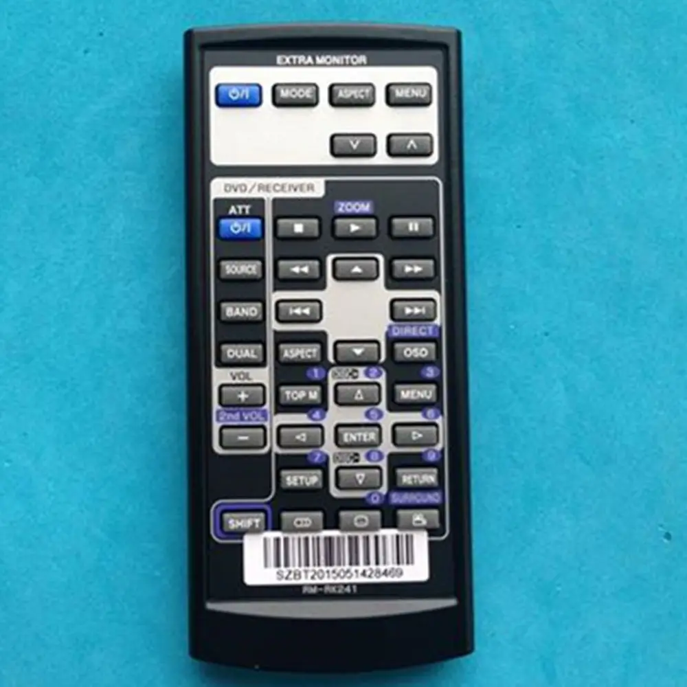 

remote control suitable for jvc RM-RK241 Home Theater Amplifier CD DVD speaker KVMR9010 KVMRD900 KWAVX706 KD-ADV6270J