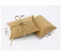 Коричневый крафт подарочные коробки свадебные коробки конфет коричневый картон крафт коробка, крафт упаковочная коробка