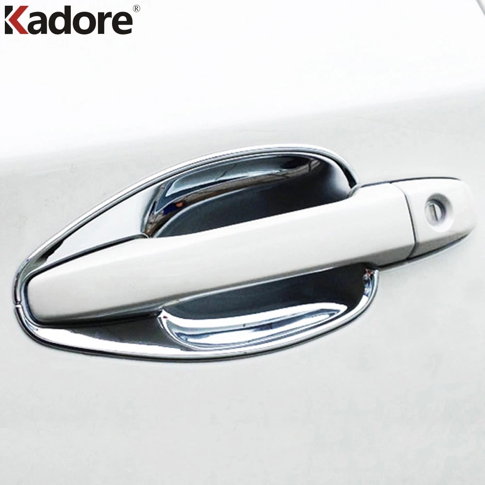 For Subaru Outback Fifth Gerneration 2015 2018 ABS Chrome Door Handle