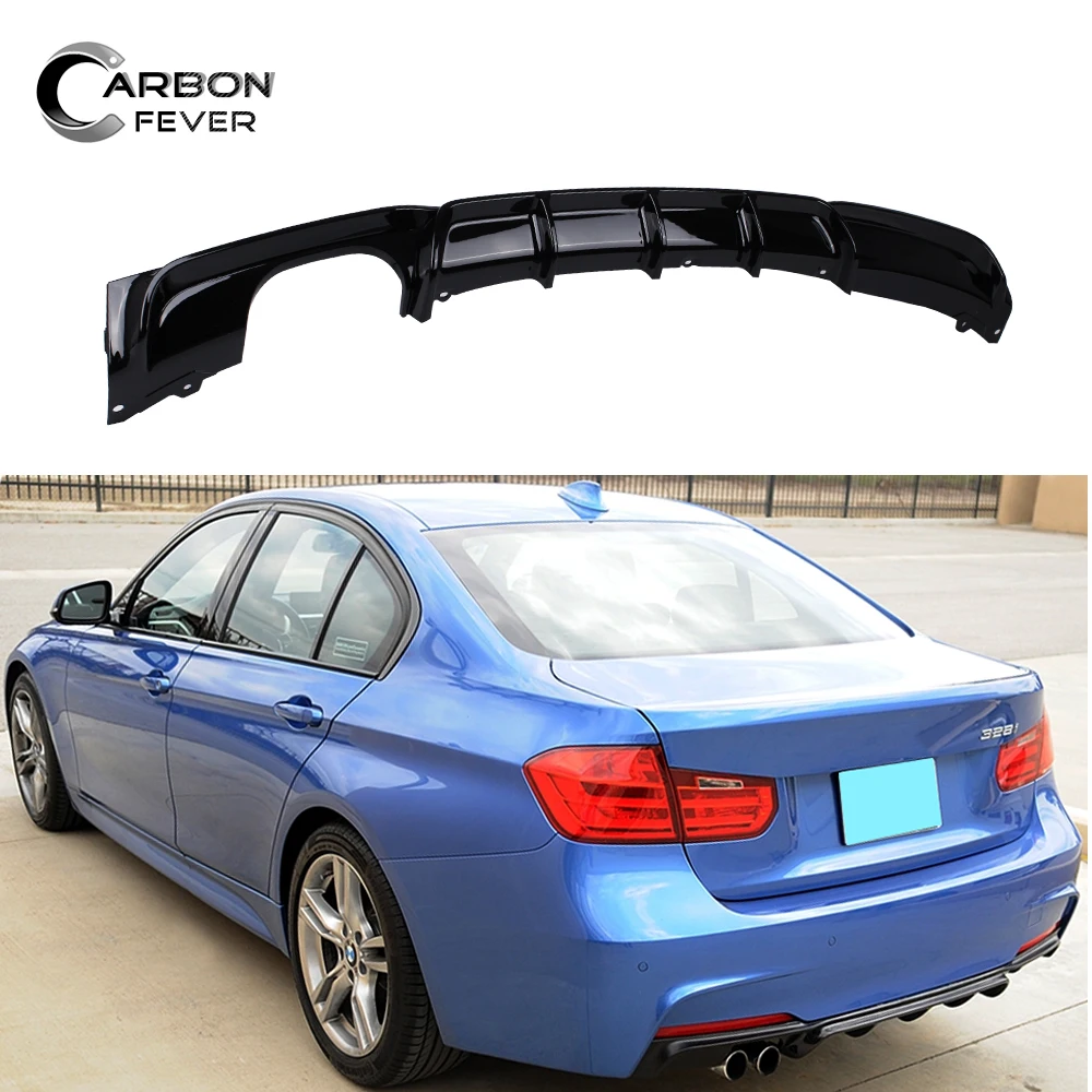 ABS задняя бамперы диффузор для BMW F30 F31 спортивные модели 2012 + 316i 318i 320i 328i 330i 335i 340i