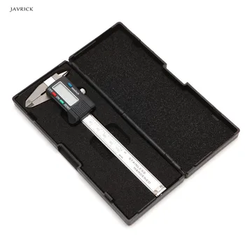 

100mm LCD Electronic Digital Gauge Stainless Steel Vernier Caliper Micrometer