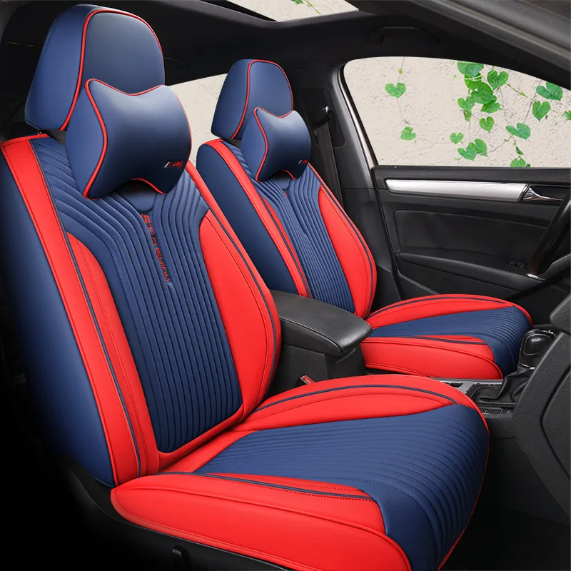  5Seats( Front+Rear) Car Seat Covers Car Seat Cushions Car padauto seat cushions For BMW Audi Honda 