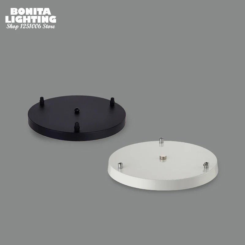 Günstig Decke Tablett Decke Platte Decken Basis hängen up 3 lampen lange tray runde tablett hängen zubehör für anhänger lampe