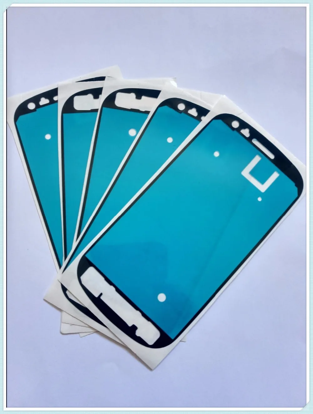 50pcs/lot High Quality New LCD Front Frame Bezel Adhesive Glue Sticker