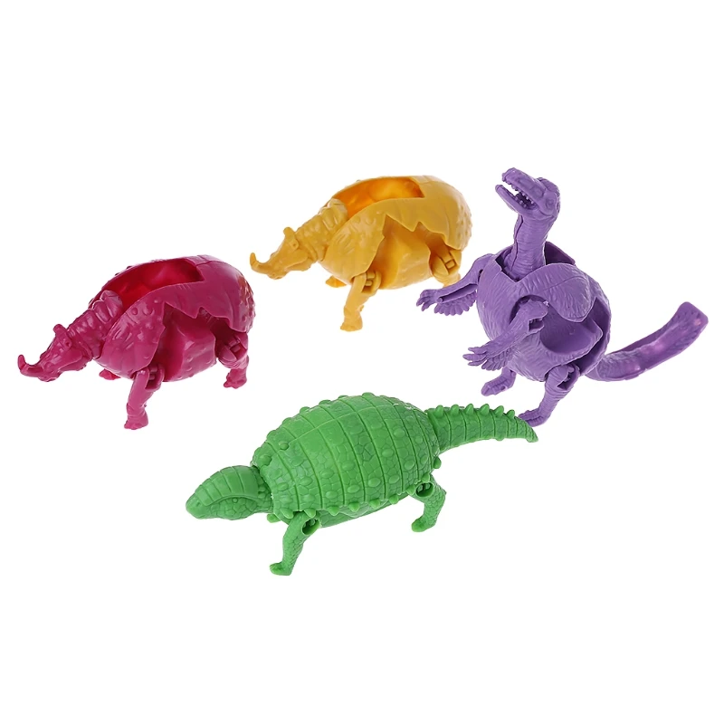 Трансформер динозавр игрушки модельки животных для детей образовательная игра игрушка