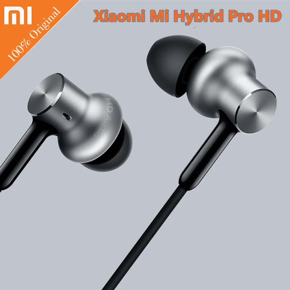 

Xiaomi Mi Hybrid Pro HD In-ear Earphones Volume Control Headset for Xiaomi Mi6 MIX 5C Redmi 4 4X Android Smartphone
