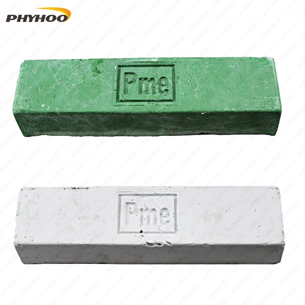 

PME Jeweller Green Rouge Bar Polishing Big Wax Buffing Compound stainless steel & metals,Engraving Accessories,Final buffing wax