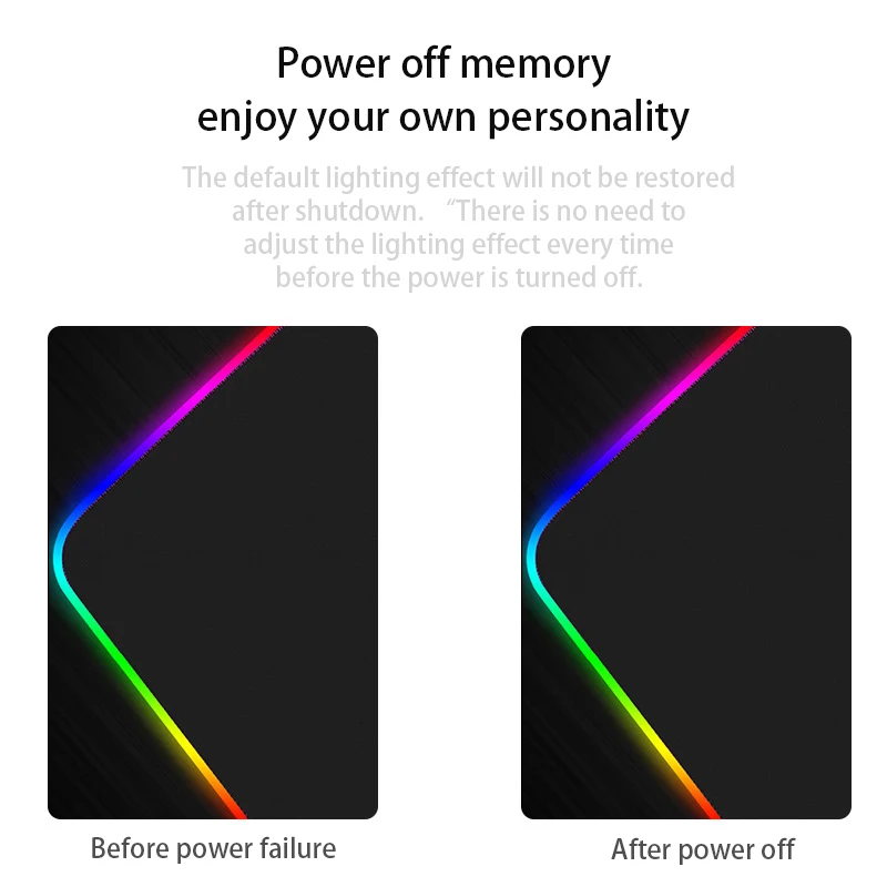 RGB игровой коврик для мыши негабаритный светящийся светодиодный расширенный с подсветкой USB клавиатура утолщаются красочные светящиеся