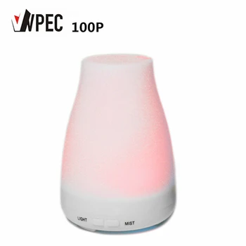 

VVPEC 100ml Ultrasonic Aromatherapy Humidifier With 7 Colorful Night Lamp Essential Oil Aroma Diffuser Air Purifier