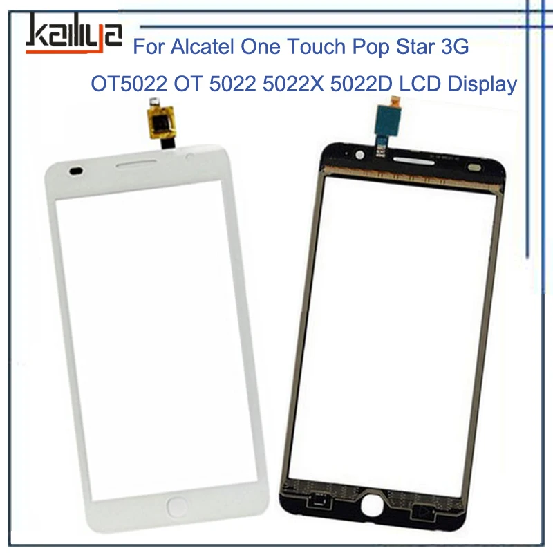 Сенсорный экран дигитайзер для Alcatel One Touch Pop Star 3G OT5022 OT 5022 5022X 5022D стеклянная