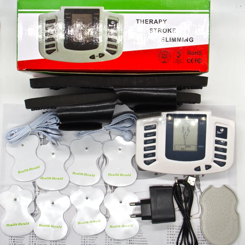 Russian button JR309 Electrical Muscle Stimulator Body Relax Muscle