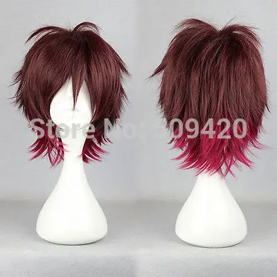 FSX5982Q&gt&gt FHigh Quality Fashion Style 35cm Straight color Mixed AMNESIA-SHIcosplay Wig |