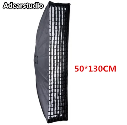 

Godox 50*130CM Studio Flash Softbox with Carrying Bag and Honeycomb Grid for Bowens Mount Flash NO00DC