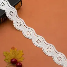 5 Yards Polyester Lace Trim Fabric Venise Dress Sewing Crafts Applique 32CM : image 5 Yards Polyester Lace Trim Fabric Venise Dress Sewing Crafts Applique 32CM
