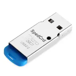 Высокая Скорость Mini USB 2,0 Micro SD TF T-Flash чтения карт памяти адаптера A8