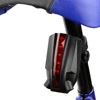 Luz de advertencia para bicicleta de montaña, 2 láser + 5 LED con Logo de proyección, luz trasera para bicicleta, linterna de advertencia de seguridad ► Foto 2/6
