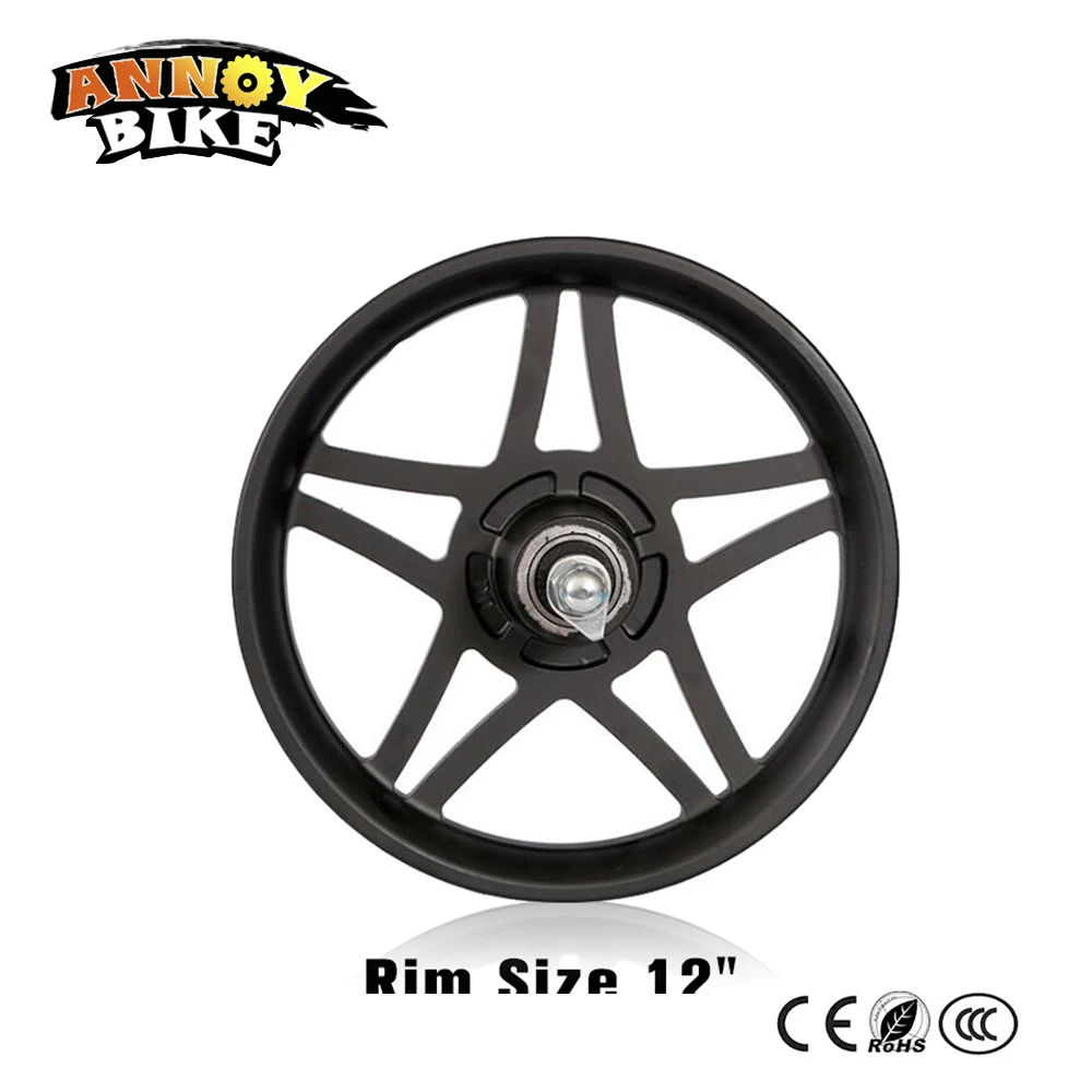 Top New Cool Style 12" Rim Size 36v 48v 250w 350w Electric Mountain Bike Electric Folding Bike Hub Motor Wheel 3