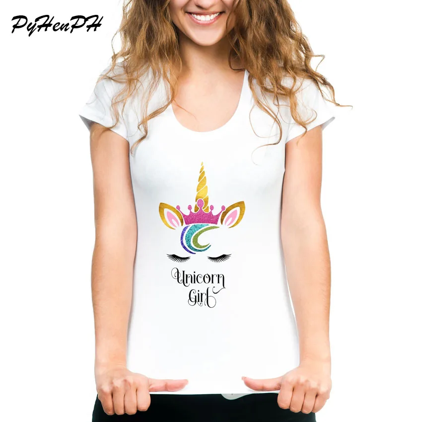 PyHenPH العلامة التجارية T قميص المرأة فوج يونيكورن الوجه تي شيرت عارضة قصيرة الأكمام سيدة ضئيلة الأبيض المرأة المحملة قميص فام قمصان PyHenPH العلامة التجارية T قميص المرأة فوج يونيكورن الوجه تي شيرت عارضة قصيرة الأكمام سيدة ضئيلة الأبيض المرأة المحملة قميص فام قمصان