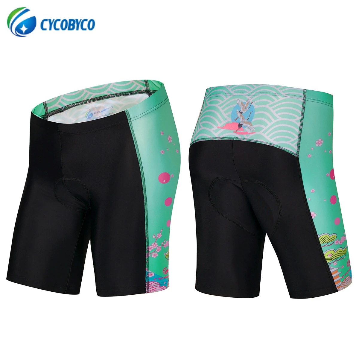 

Cycobyco Women's Summer Cycling Shorts 4D Gel Padded Bike Bicycle Shorts Breathable Biking Riding Cycle Shorts Tights