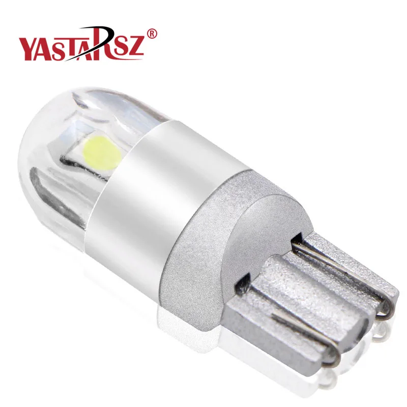 

YASTARSZ 1x W5W LED T10 3030 Car lamps 168 194 Turn Signal License Plate Light Trunk Lamp Clearance Lights Reading lamp 12V