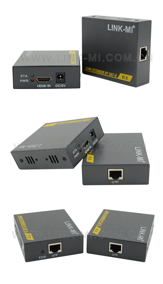 LINK-MI LM-HT204H 60m 3D 1080p HDMI Extender (1)