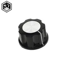 Great IT MF-A03 RV24YN20S Ручка потенциометра Внутренняя крышка 6,4 мм поворотный переключатель бакелитовая ручка WH118 WX050 переключатель потенциометра