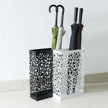 Metal Hotel Lobby Umbrella Frame Home Rectangular Floor Umbrella Bucket Storage Holder