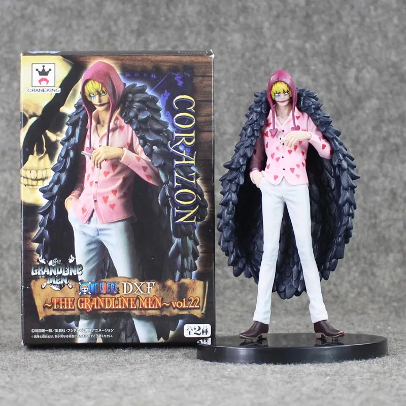 NEW 17CM One Piece Donquixote Doflamingo PVC Anime Figure Collection Toys In BOX