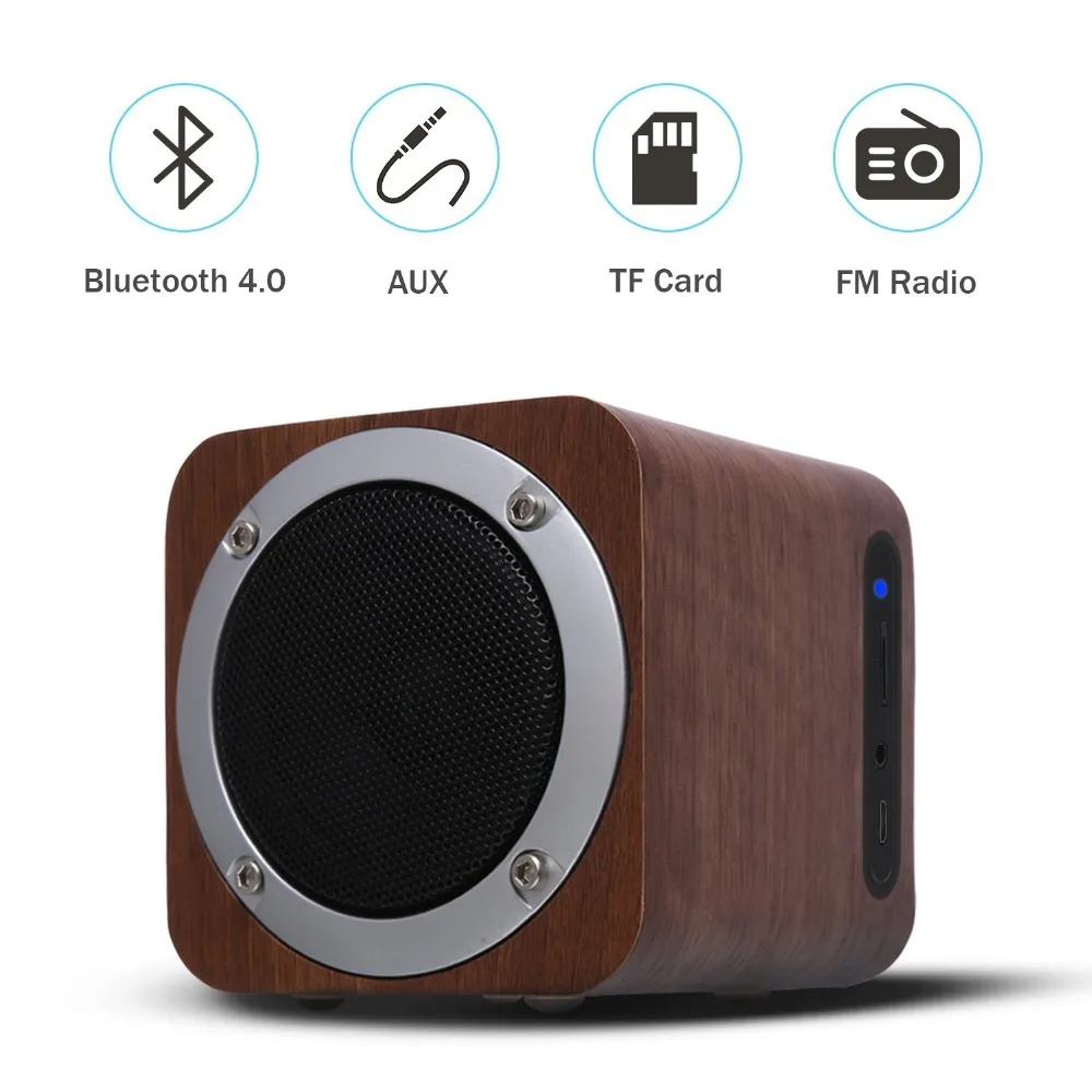 retro wooden speaker
