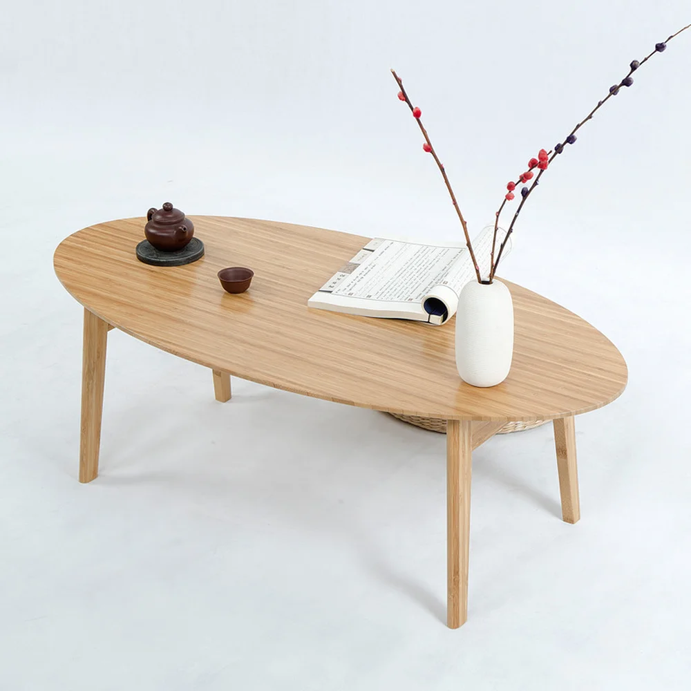 Mini Japanese contracted style of tea table simple small family dual-use folding table LM1221937