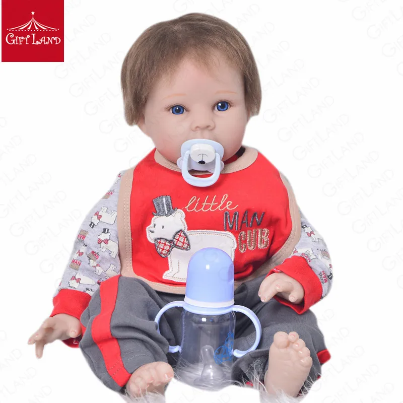

Reborn Baby Doll Soft Silicone Reborn Boneca Realista Fashion Baby Dolls Children Birthday Gift Bebe Reborn Birthday Christmas