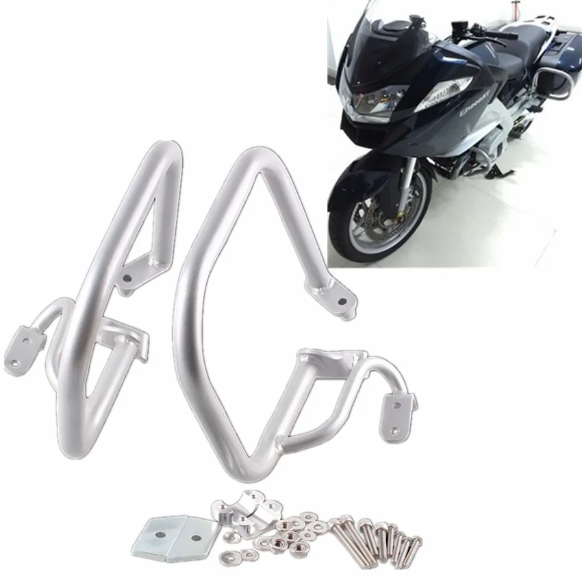 

Crash Bars Trunk Guard Protection For BMW R1200RT 2005-2013 2006 2007 2008 2009 2010 2011 2012 Silver