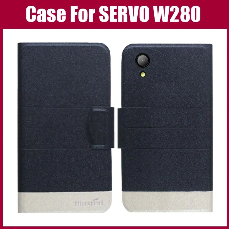Горячая распродажа! SERVO W280 чехол Новое поступление 5 цветов модный флип