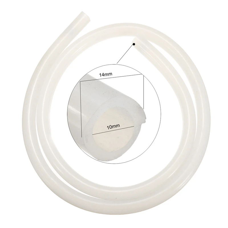 1 Meter FlexibleTube Pipe Beer Water Air Pump Hose Food Grade Transparent Silicone Tube Soft Rubber Hose Flexible Oxygen tube