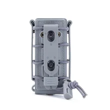 9 мм Молл Пистолетная обойма Тактический Подсумок Военная Униформа мягкий в виде ракушки Mag с зажимом для ремня кобура 4 цвета