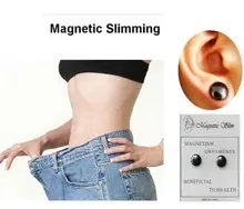 Magnetic Slimming Earrings Slimming Patch Lose font b Weight b font Magnetic Health Jewelry Magnets Of