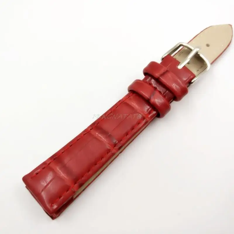 Ремешок кожаный для женских наручных часов 16 мм 4 цвета|leather watch band|replacement leather band16mm