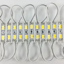 1000 шт./лот DC12V SMD 5730 светодиодный модуль для channel письмо или светодиодный рекламный знак водонепроницаемый IP65 2 светодиодный мини DIY Modul