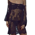 40% off! Big Plus Size Loose Women Lace Blouse White Black Off Shoulder Beach Sunscreen Swimsuit Summer Sheer Sexy Shirt Dress Save 3.08 on Big Plus Size Loose Women Lace Blouse White Black Off Shoulder Beach Sunscreen Swimsuit Summer Sheer Sexy Shirt Dress