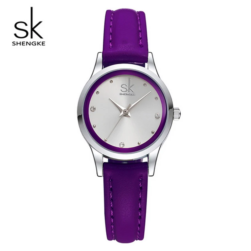 

Shengke Watch for Women Female Luxury Quartz Wrist Watch Ladies Leather Women Watches Girls Dress Wristwatch Relogio Feminino SK
