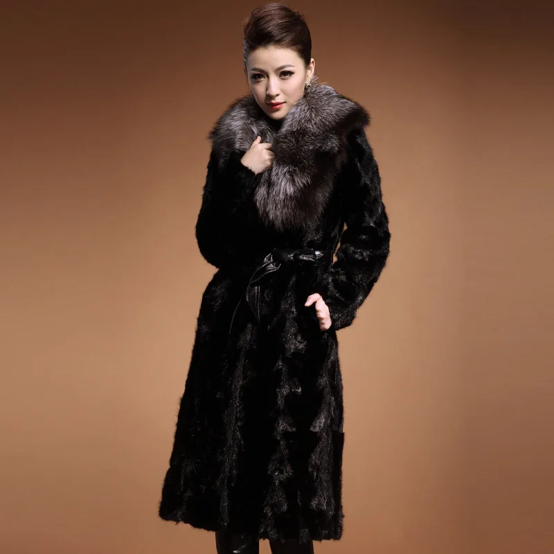 Faux Fur Coat Women Jacket Fake Fur Coats Long Synthetic Fur Outwear